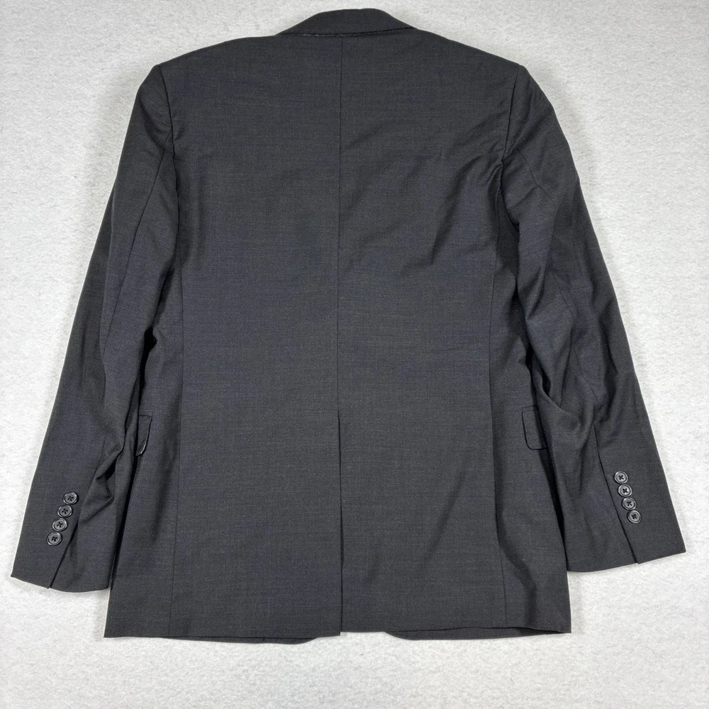 Brooks Brothers Explorer Regent Fit Black Wool Blend Sport Coat Blazer 39R